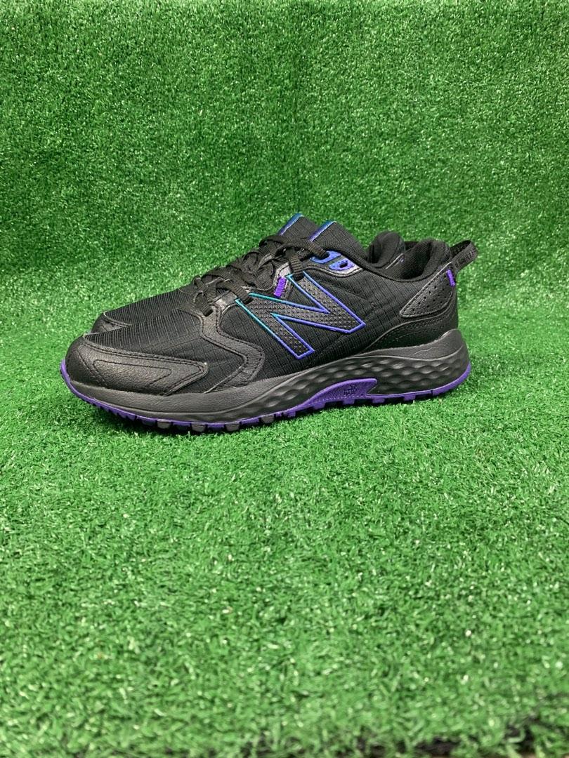 New Balance 410 V7 Black Purple, Women's Fashion, Footwear, Sneakers on