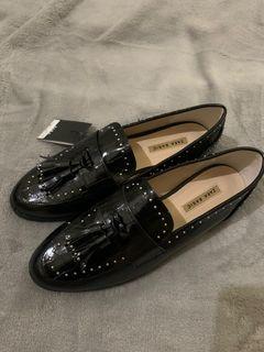 New Zara loafers black size 38