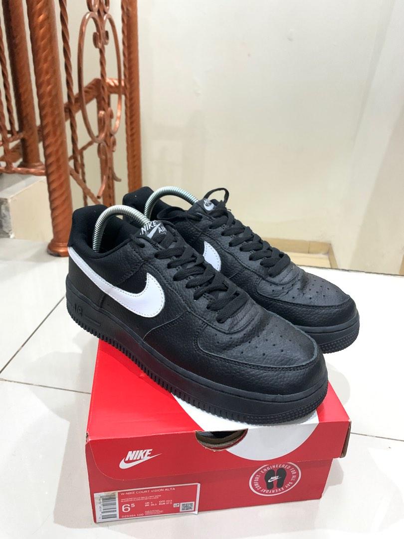 Sepatu Nike Nike Air Force Black 45 Sepatu Sneaker NIKE Air Force