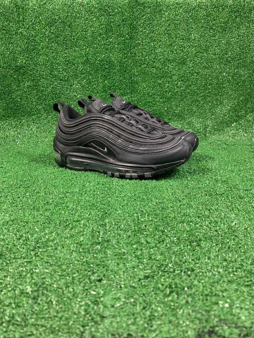 Nike Air Max 97 Black Dark Grey, Women's Fashion, Footwear, Sneakers on
