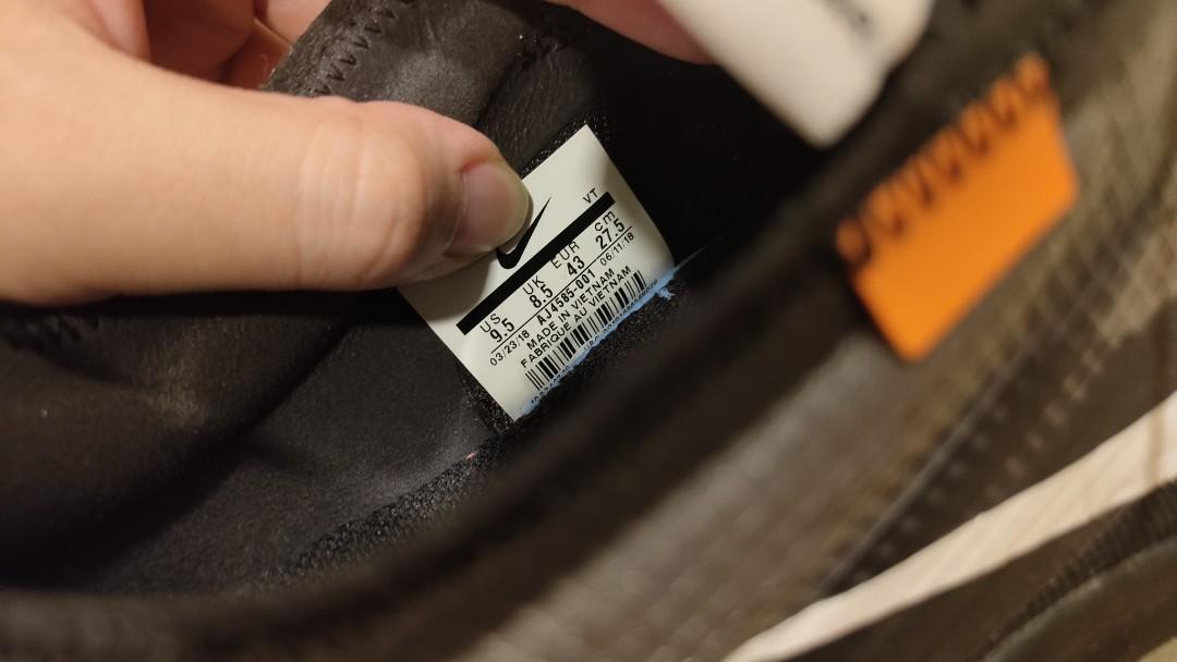 Air max 97 off white 2019 sales