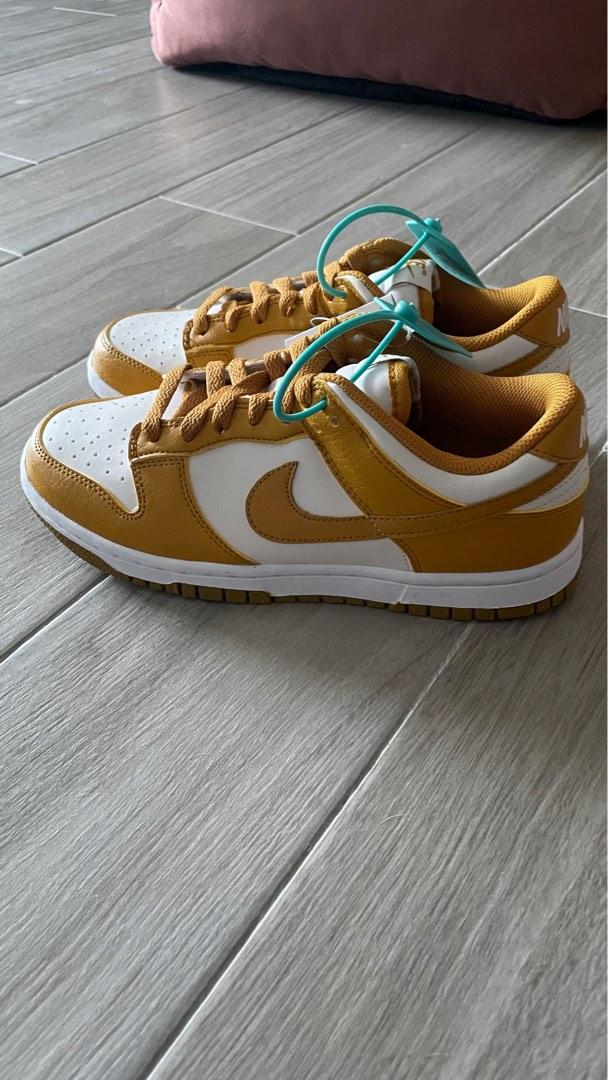 NIKE DUNK LOW NEXT NATURE 暖黃色 咖啡棕 23.5號