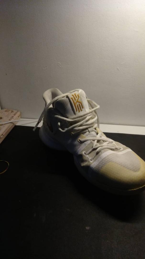 Kyrie 3 finals white and gold new arrivals