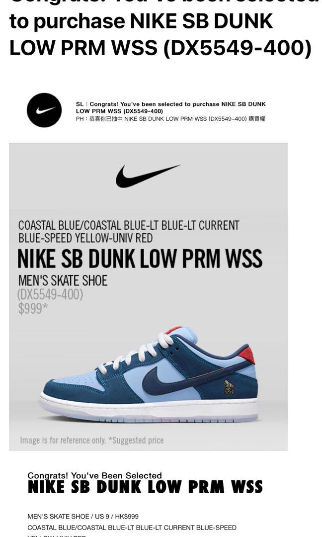 Nike SB Dunk Low PRM WSS