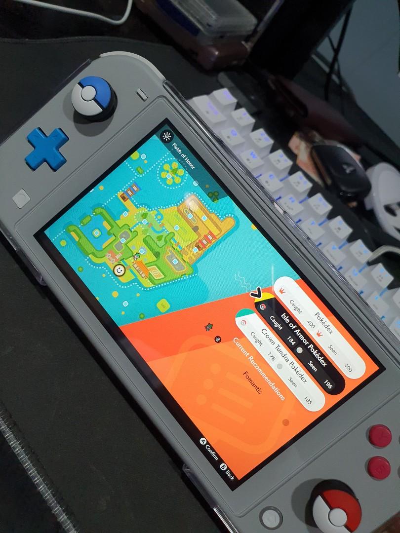 Nintendo Switch Lite Zacian & Zamazenta edition with Pokemon Sword