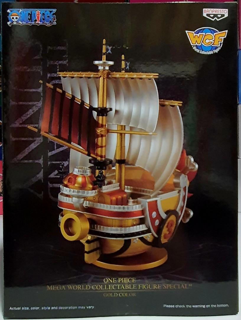 One Piece Mega World Collectible Figure Special Gold Color Thousand Sunny