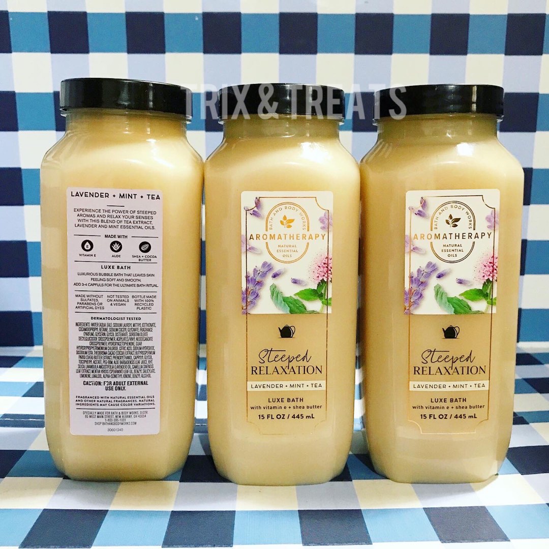 Original Bath & Body Works Aromatherapy Bubble Bath Stress Relief