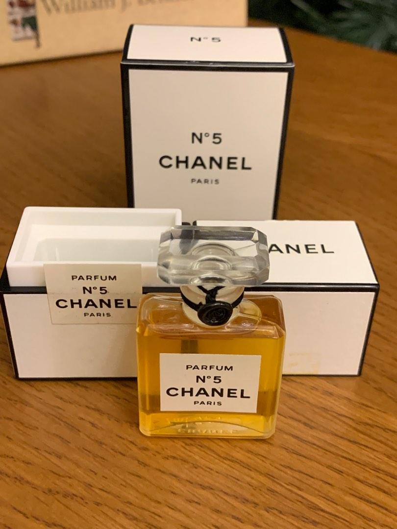 Chanel No 5 Eau de Parfum Paris Vintage 7ml BOTTLE TESTED WITH BOX