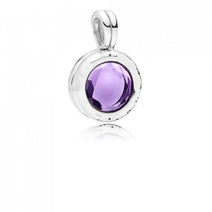 Pandora purple floating locket clearance