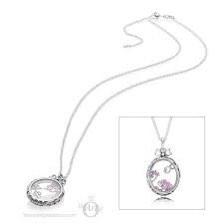 Pandora authentic Sales Locket of Dazzle Necklace