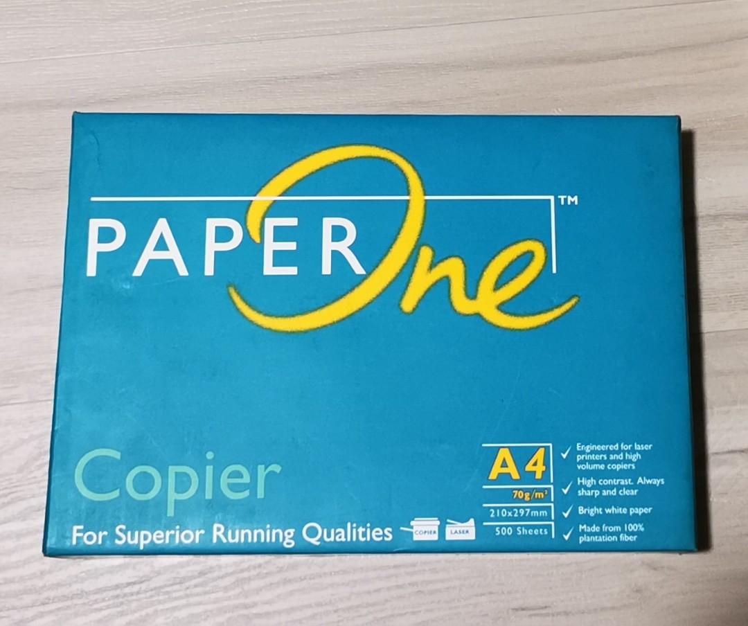 PaperOne A4 Paper 500 sheets, Hobbies & Toys, Stationery & Craft ...