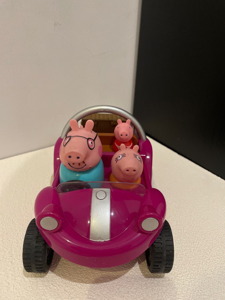 Peppa pigs car, Toys & Collectibles, Mainan di Carousell