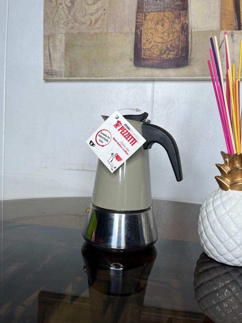 Pezzetti SteelExpress Induction Espresso Maker, Furniture & Home Living