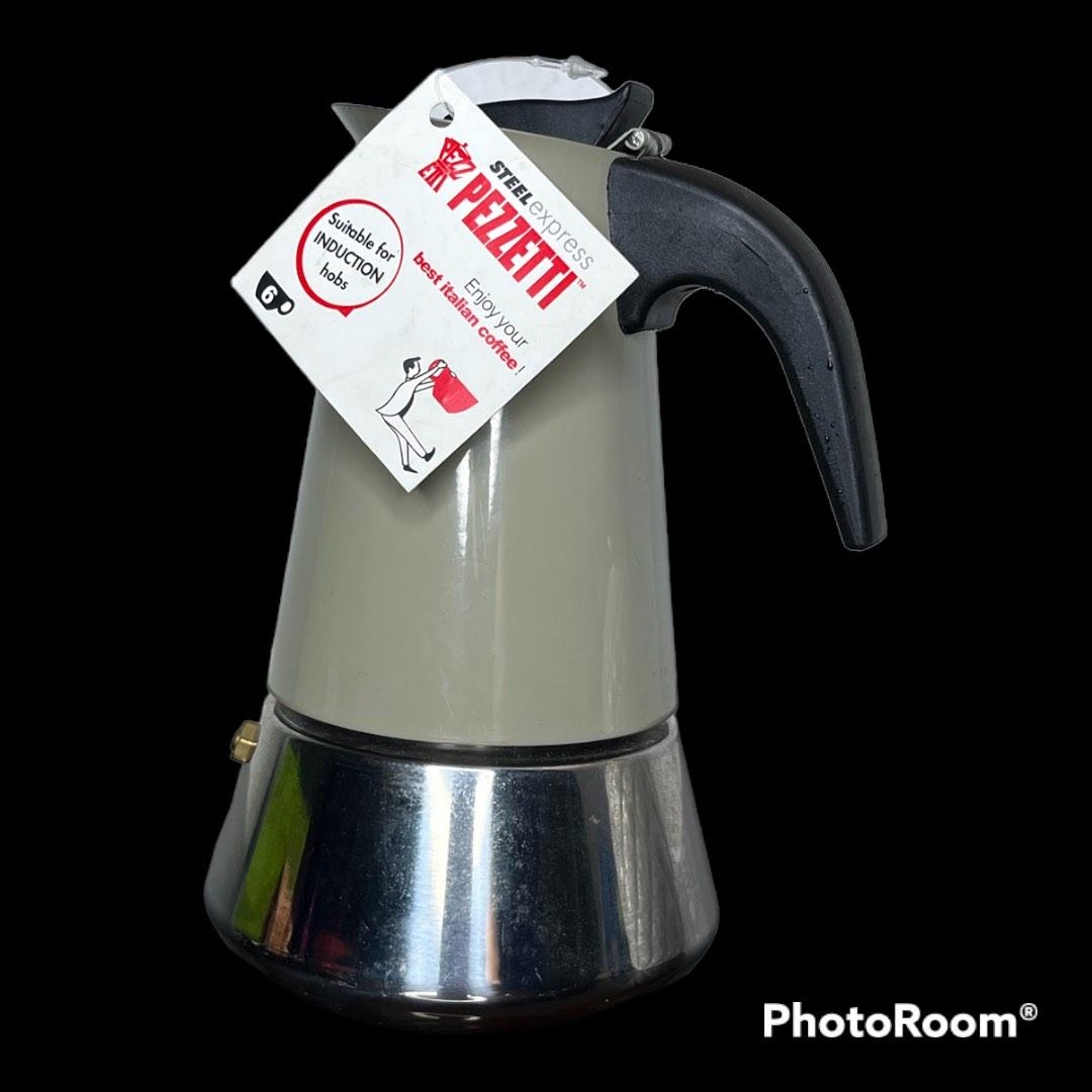 Pezzetti SteelExpress Induction Espresso Maker, Furniture & Home Living