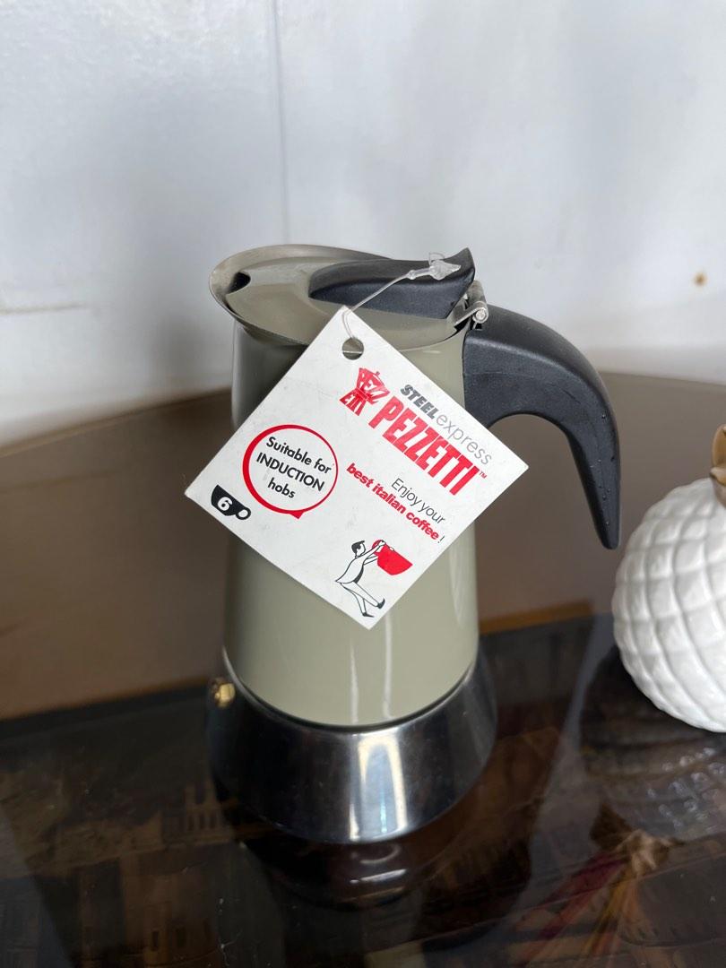 Pezzetti SteelExpress Induction Espresso Maker, Furniture & Home Living