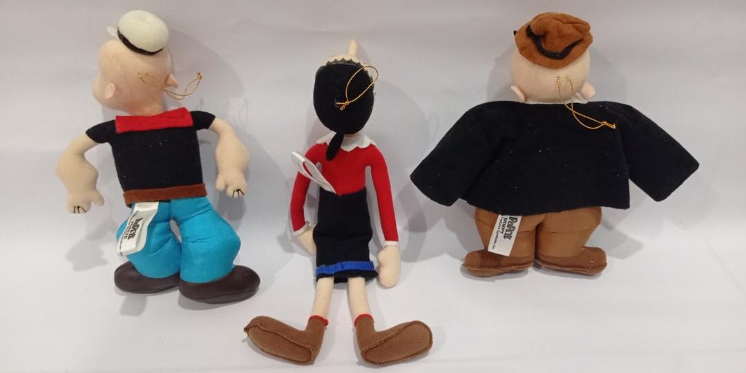 POPEYE THE SAILORMAN OLIVE OIL WIMPY 1992 KING FEATURES SYNDICATE