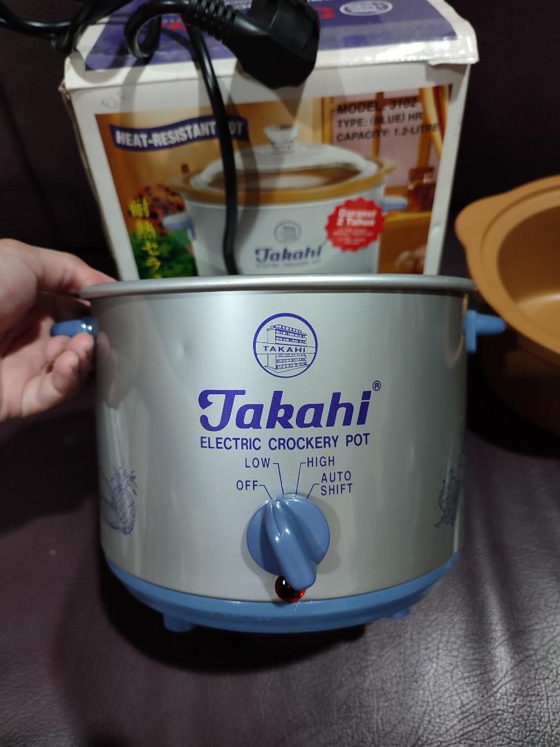 PRELOVED Takahi Slow Cooker 1.2 Liter, Kitchen & Appliances di Carousell