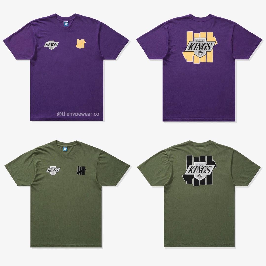 Undefeated x La Kings Official Short Sleeve Tee Medium / Purple