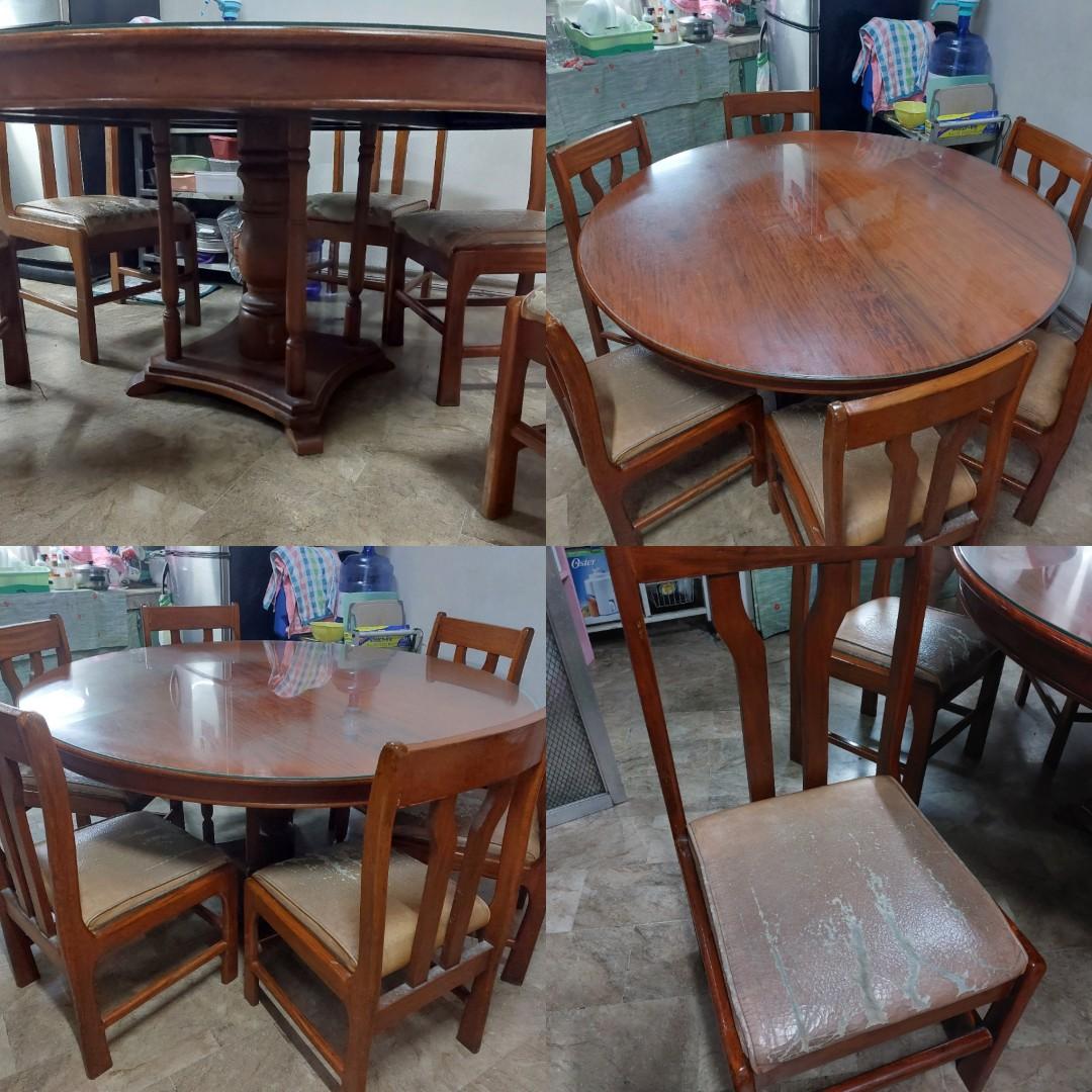 Pure Narra Lazy Susan Table Furniture Home Living Furniture Tables   Pure Narra Lazy Susan Table 1666935060 75a01a95 Progressive 