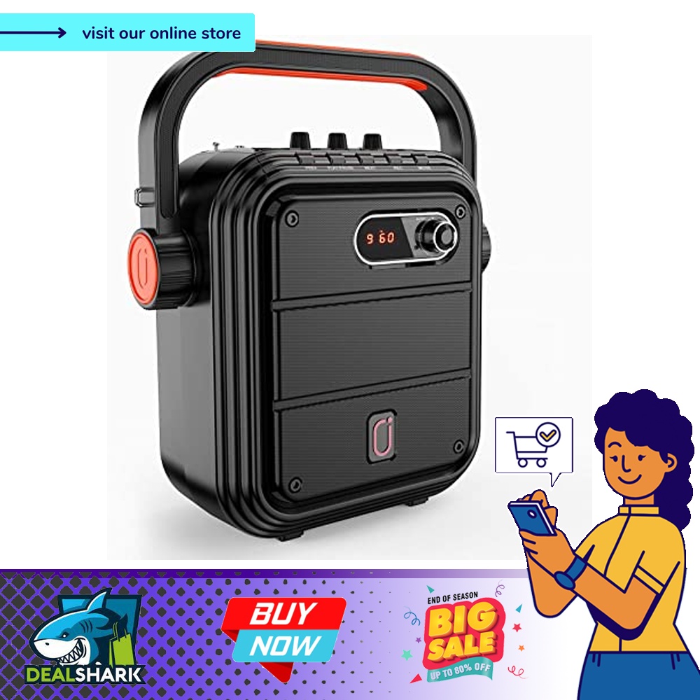 (readystock) JYX Karaoke Machine Portable Microphone Speaker Set