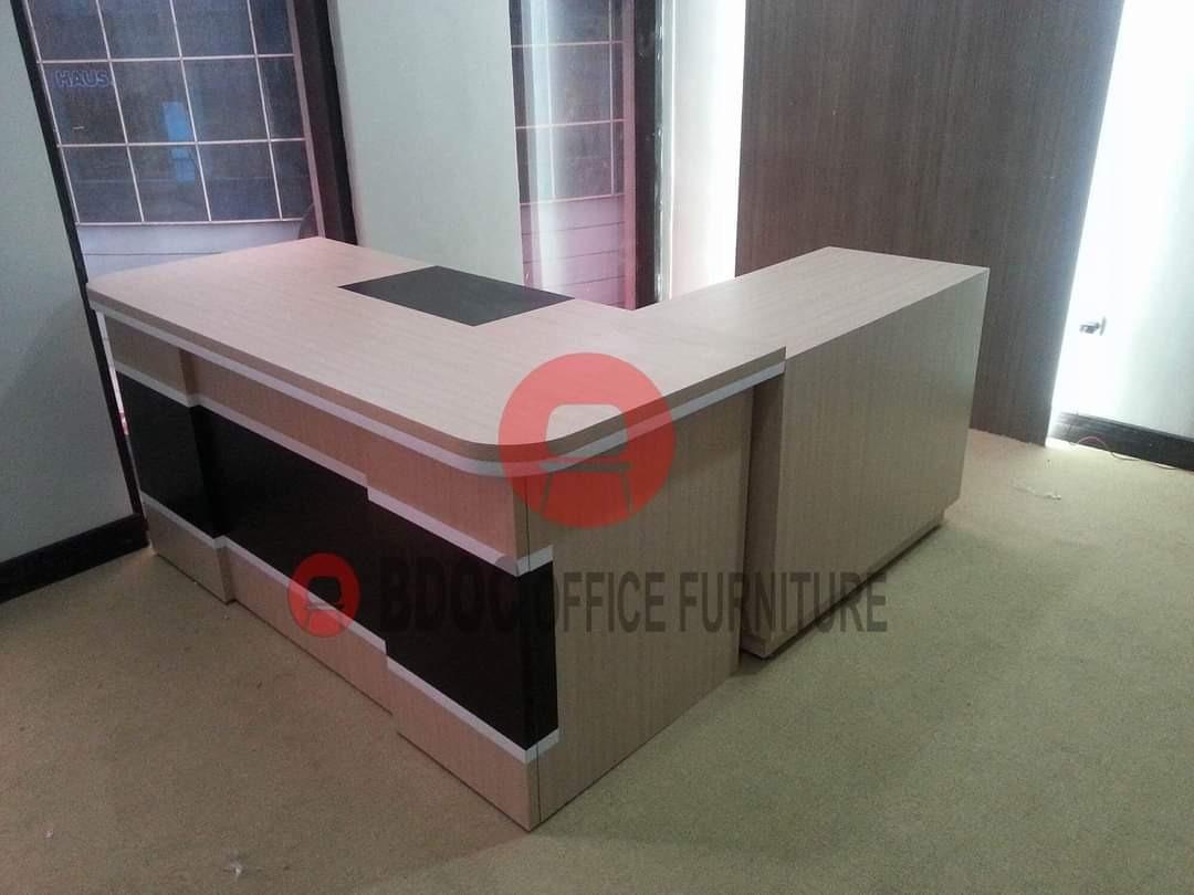 RECEPTION OFFICE COUNTER TABLE // OFFICE FURNITURE, Furniture & Home