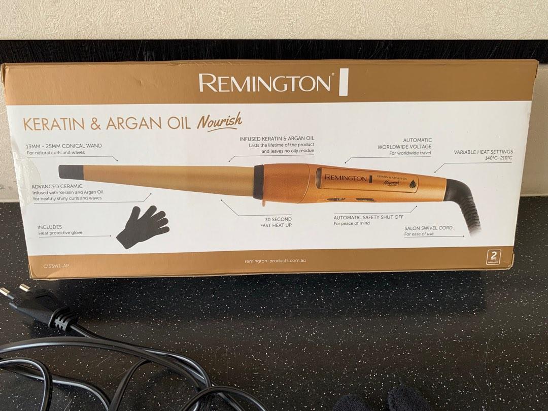 Remington Curling Wand Nourish Keratin Beauty Personal Care