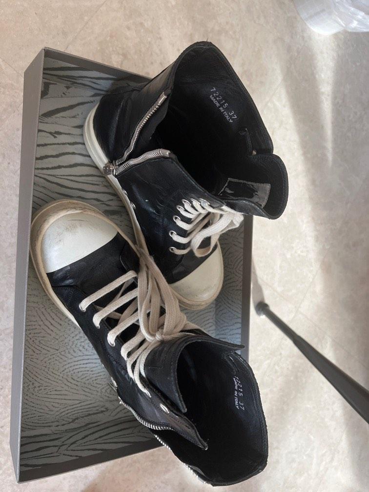 Rick owens Ramones low, Luxury, Sneakers & Footwear on Carousell