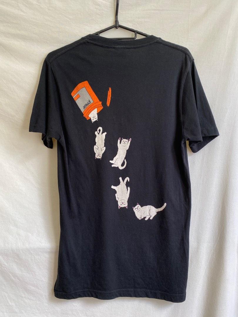 rip n dip black cat shirt vintage Women s Fashion Tops Shirts on Carousell
