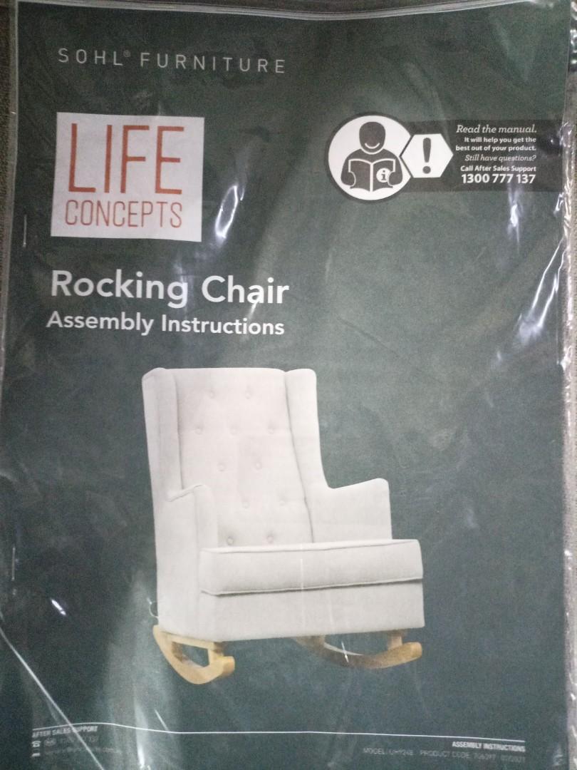 Rocking chair sohl furniture Furniture Home Living Furniture
