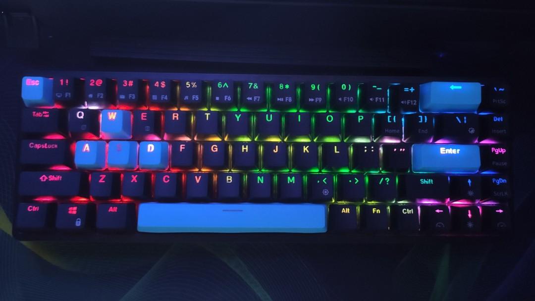 Royal Kludge Rk G68 Mechanical Gaming Keyboard Computers Tech Parts Accessories Computer Keyboard On Carousell