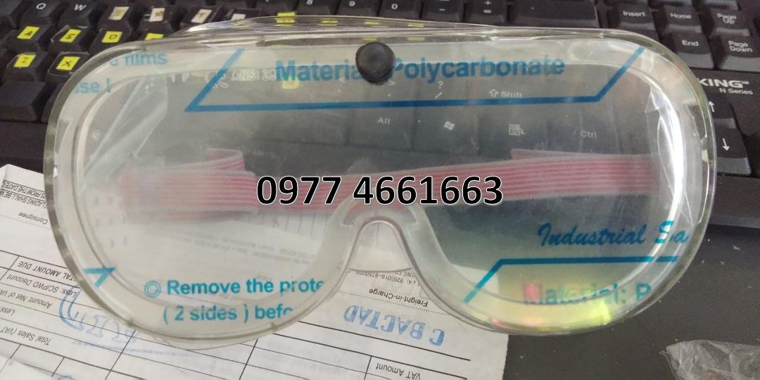Safety goggles 10 (Category: Construction Tools & Equipment) located in Bacoor. Submitted by __CLaude__ (Listing ID 1193270804, Image 1). Description: direct supplier ppe supplies construction safety wear/gear safety glass goggles we give discount for bulk orders for more info just call 0977 4661663 0923 0890580 0956 7028557 0933 8559510 046 502-14-60 046 416-39-20 Look For : CHAD Email: safetynazareno10trading@gmail.com Head Office: #12 E Gen.Ti