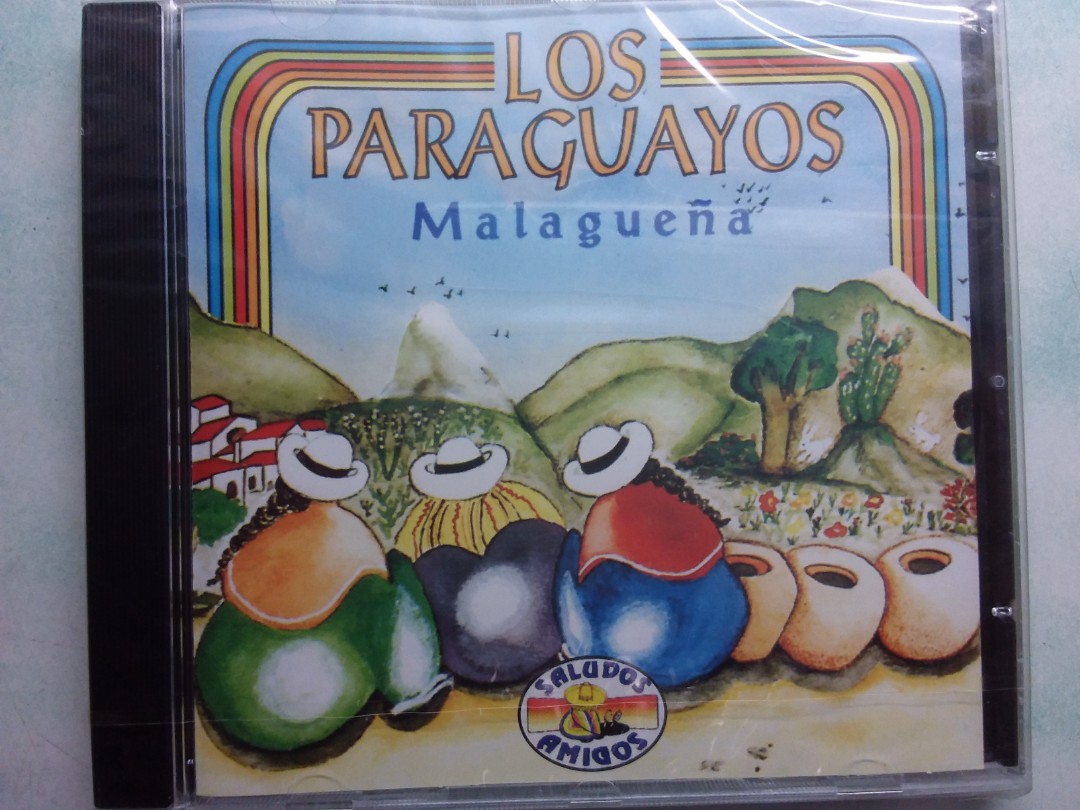 SALUDOS AMIGOS LOS PARAGUAYOS MALAGUENA，全新CD，包平郵費。, 興趣