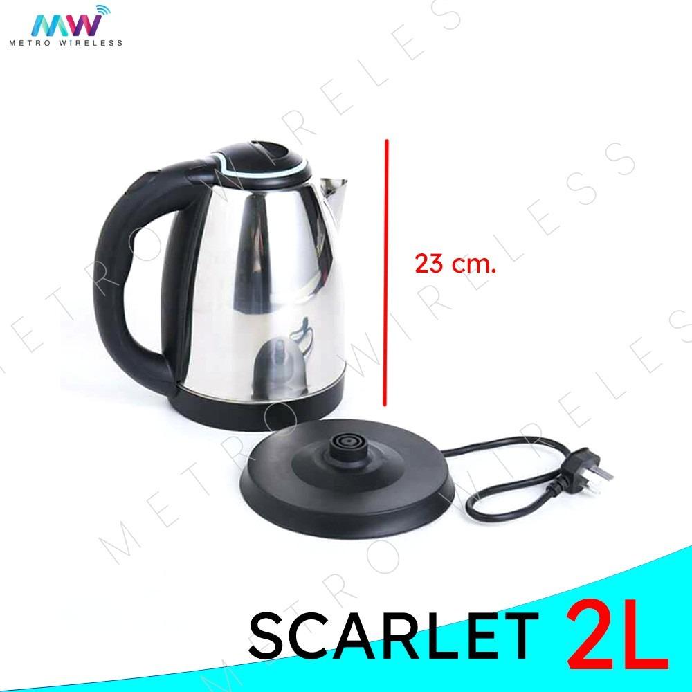Scarlett Electric Kettle 2 Liters TV140, TV & Home Appliances, Kitchen Appliances, Kettles