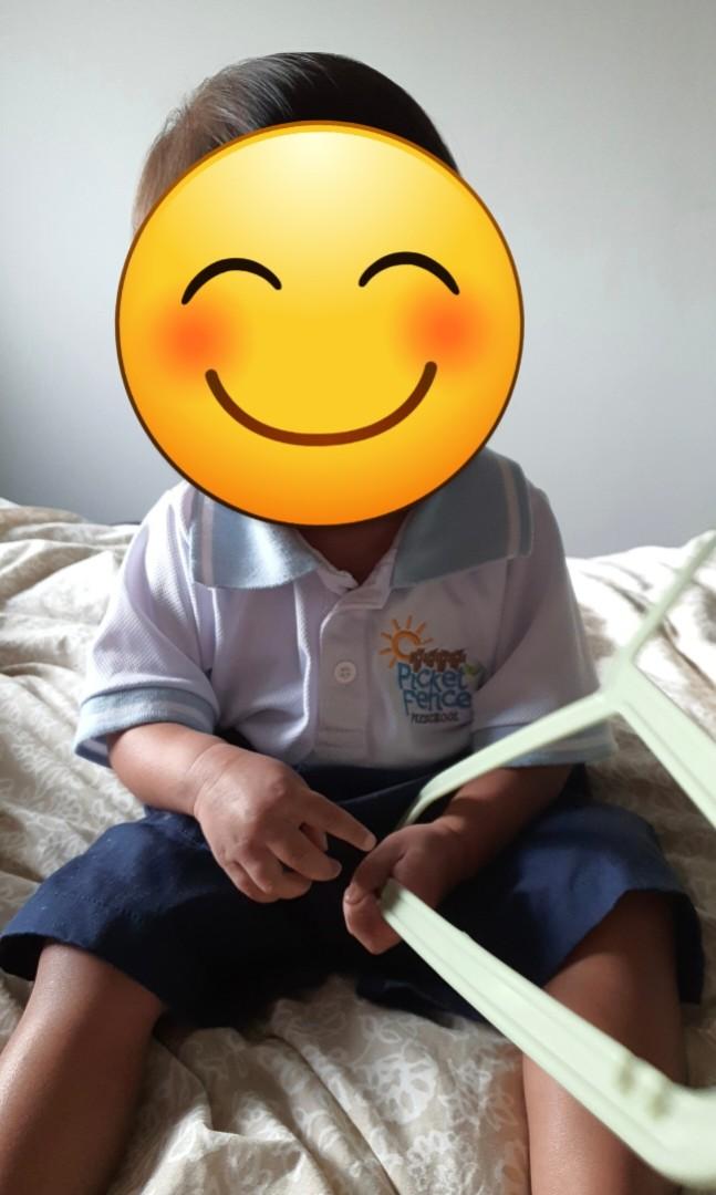 Picket Fence Preschool Uniform (5 Sets) + 1 Bag [Worth 200], Babies