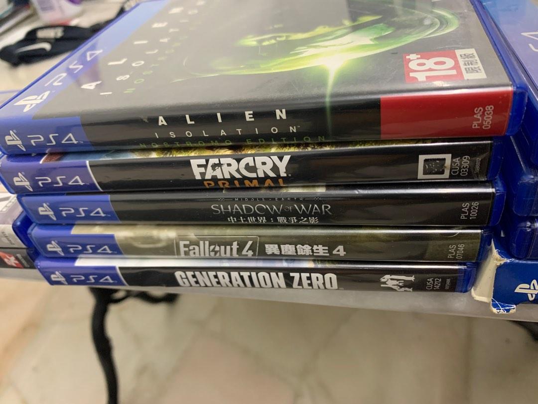 Selling used on sale ps4 games
