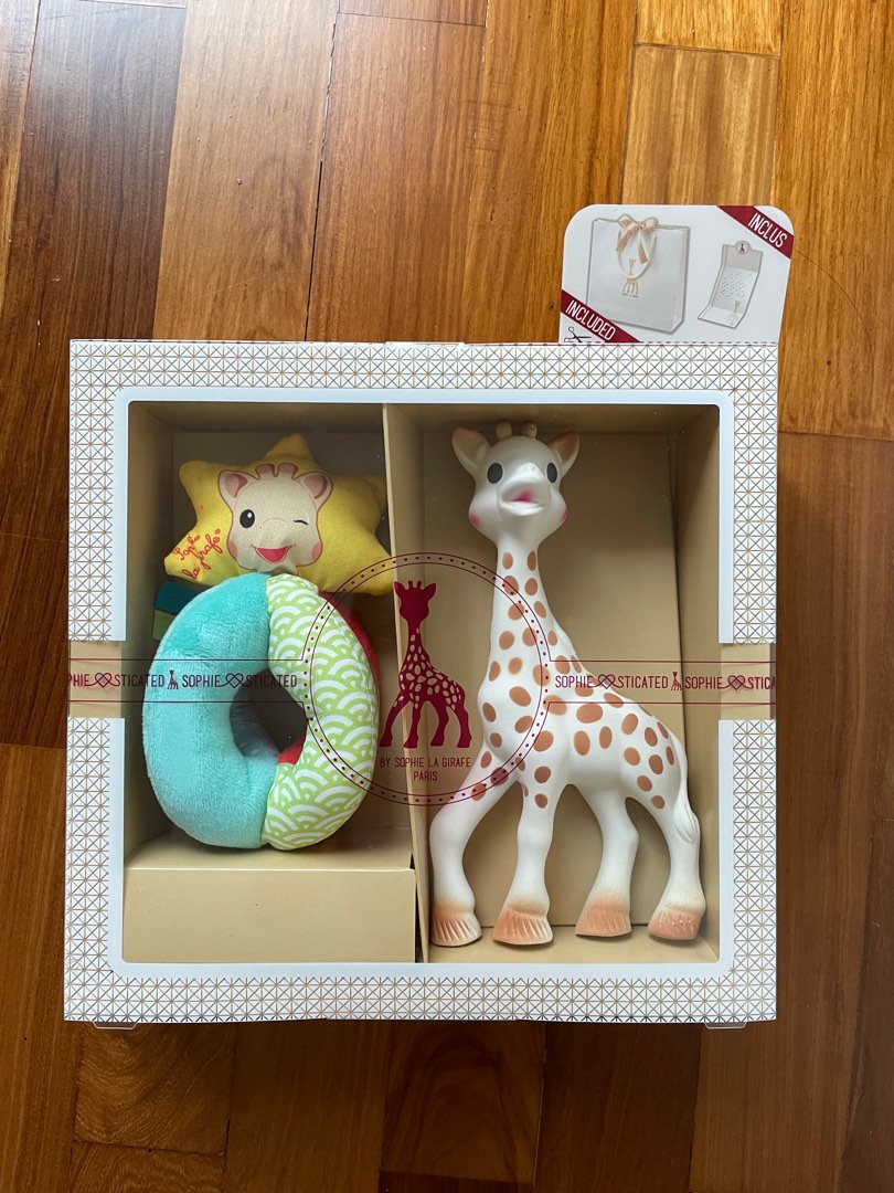 Sophie de giraf Sophiesticated - Cadeauset - Medium - Set 1