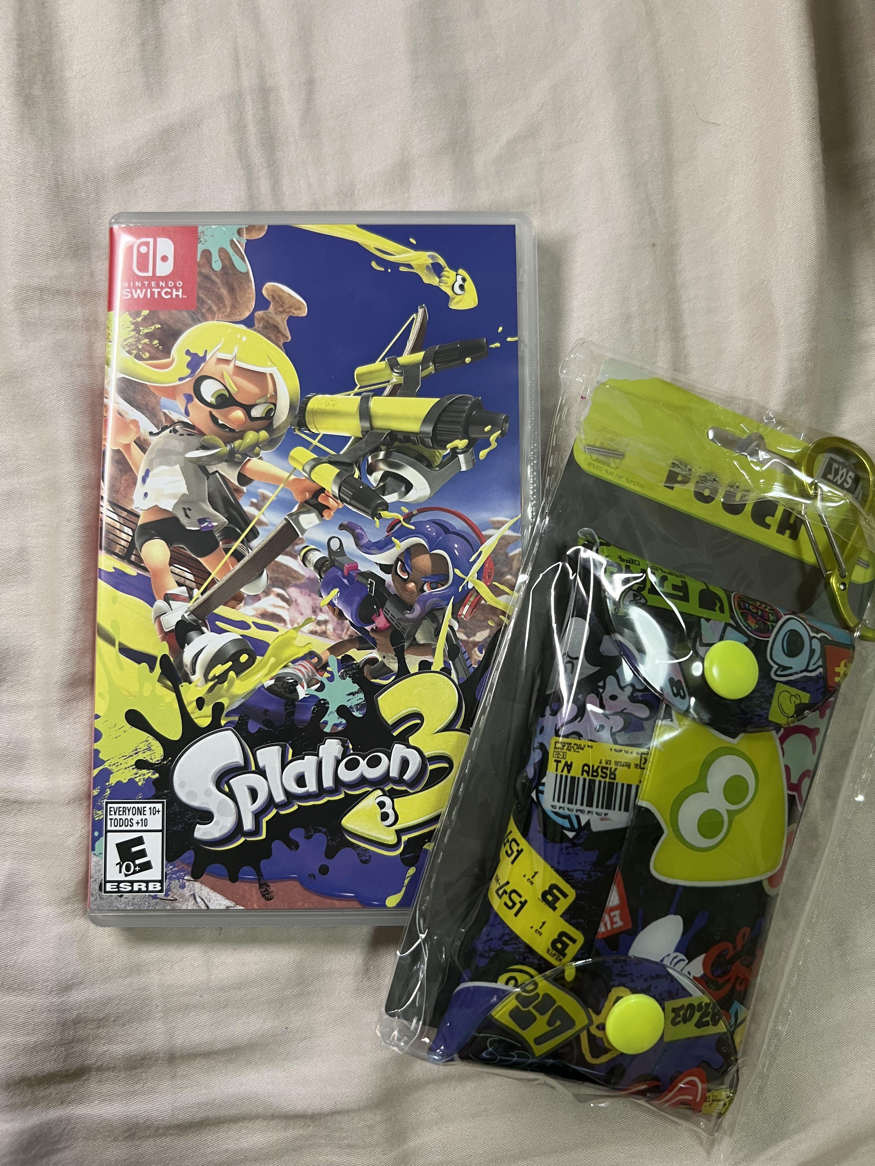 Splatoon 3 with PO Bonus - Nintendo Switch Gen 1 Gen 2 OLED, Video ...