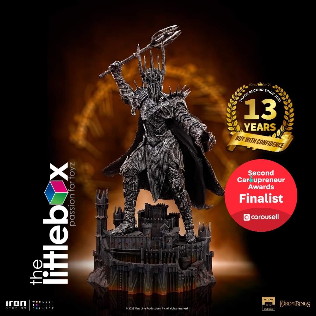 Lord Of The Rings Deluxe Art Scale Statue 1/10 Sauron 38 cm