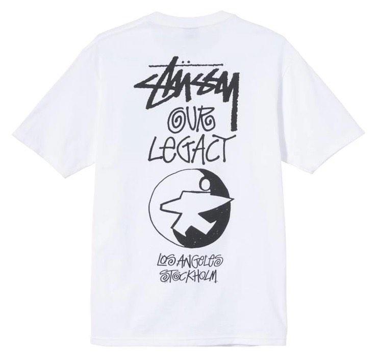stussy our legacy crown L/S tee L BLACK 気質アップ www