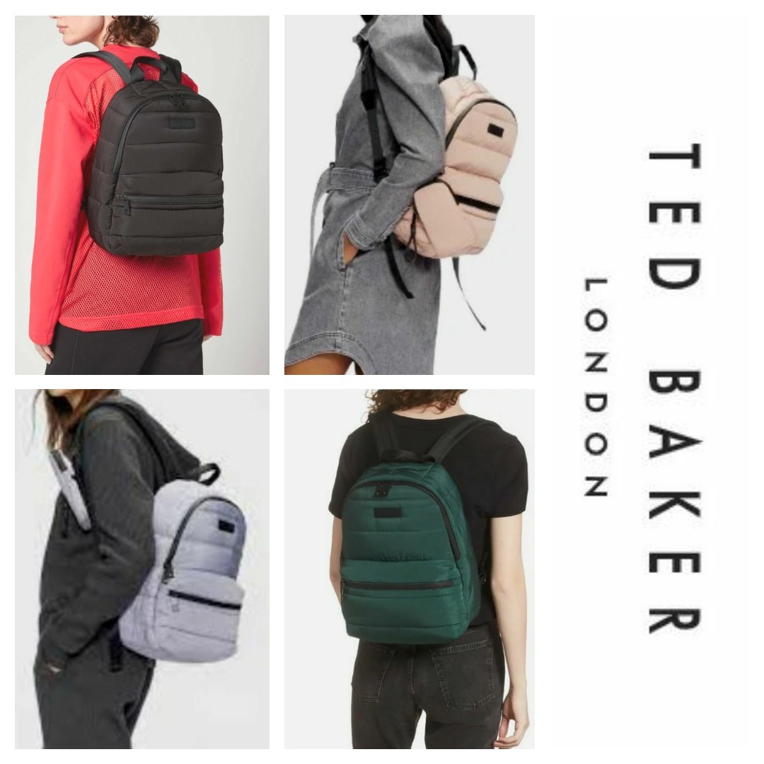 Ted baker quilted backpack on sale