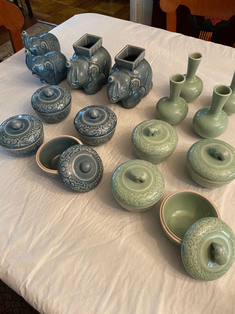 Thai Dinnerware and Decorative Entertainment Set, 傢俬＆家居, 廚具和餐具, 其他廚具和餐具