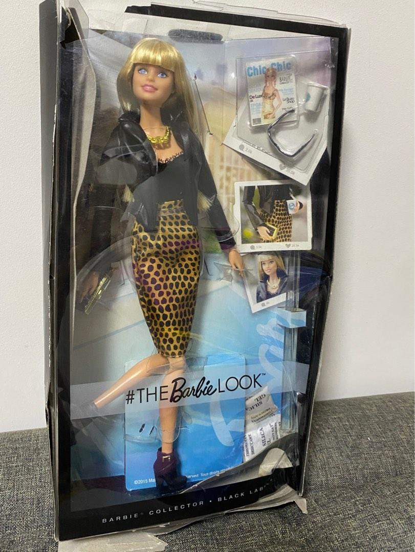 The barbie look black outlet label