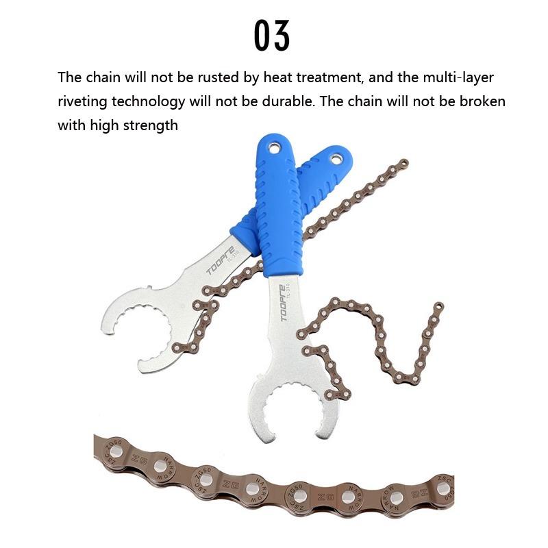 TOOPRE 3 In 1 Bicycle Cassette Freewheel Bottom Bracket Lock Ring