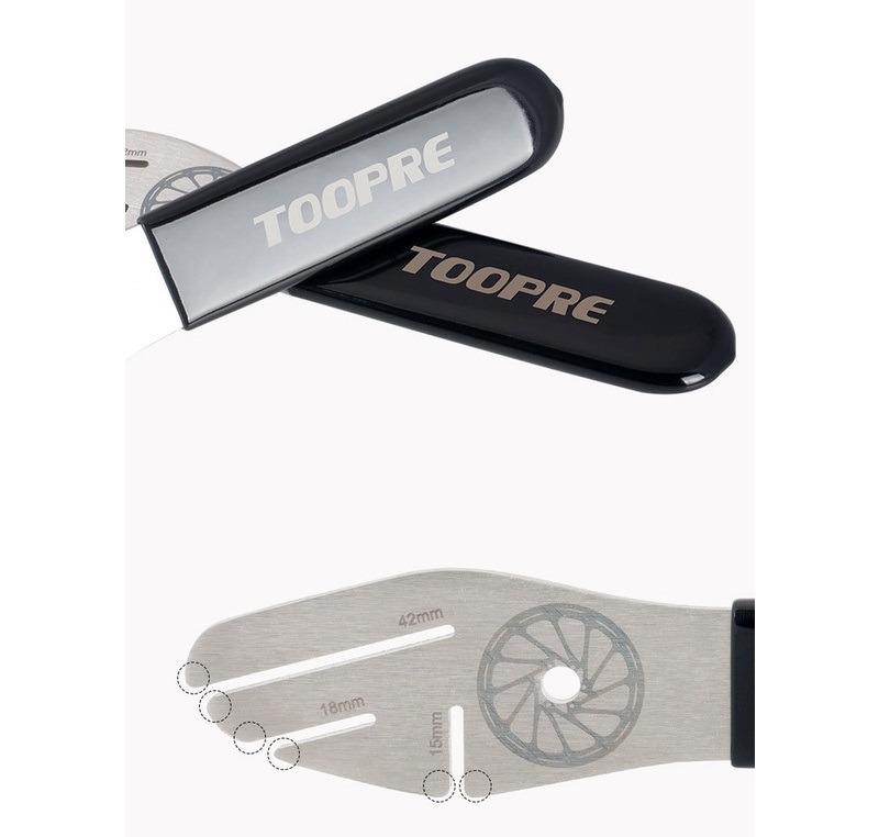 TOOPRE Bicycle Disc Brake Rotor Alignment Truing Tool Adjustment Wrench