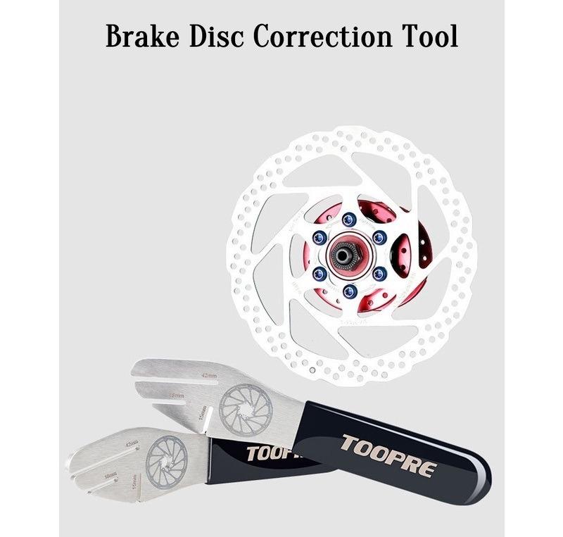 TOOPRE Bicycle Disc Brake Rotor Alignment Truing Tool Adjustment Wrench