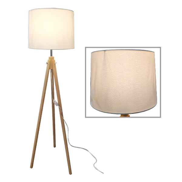 Tripod Floor Lamp with Bulb, Furniture & Home Living, Lighting & Fans