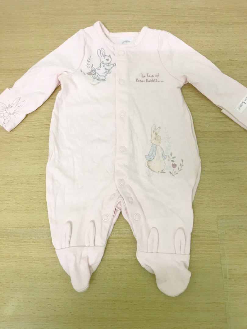 Tu Peter Rabbit Baby Newborn Sleepsuits Babies Kids Babies