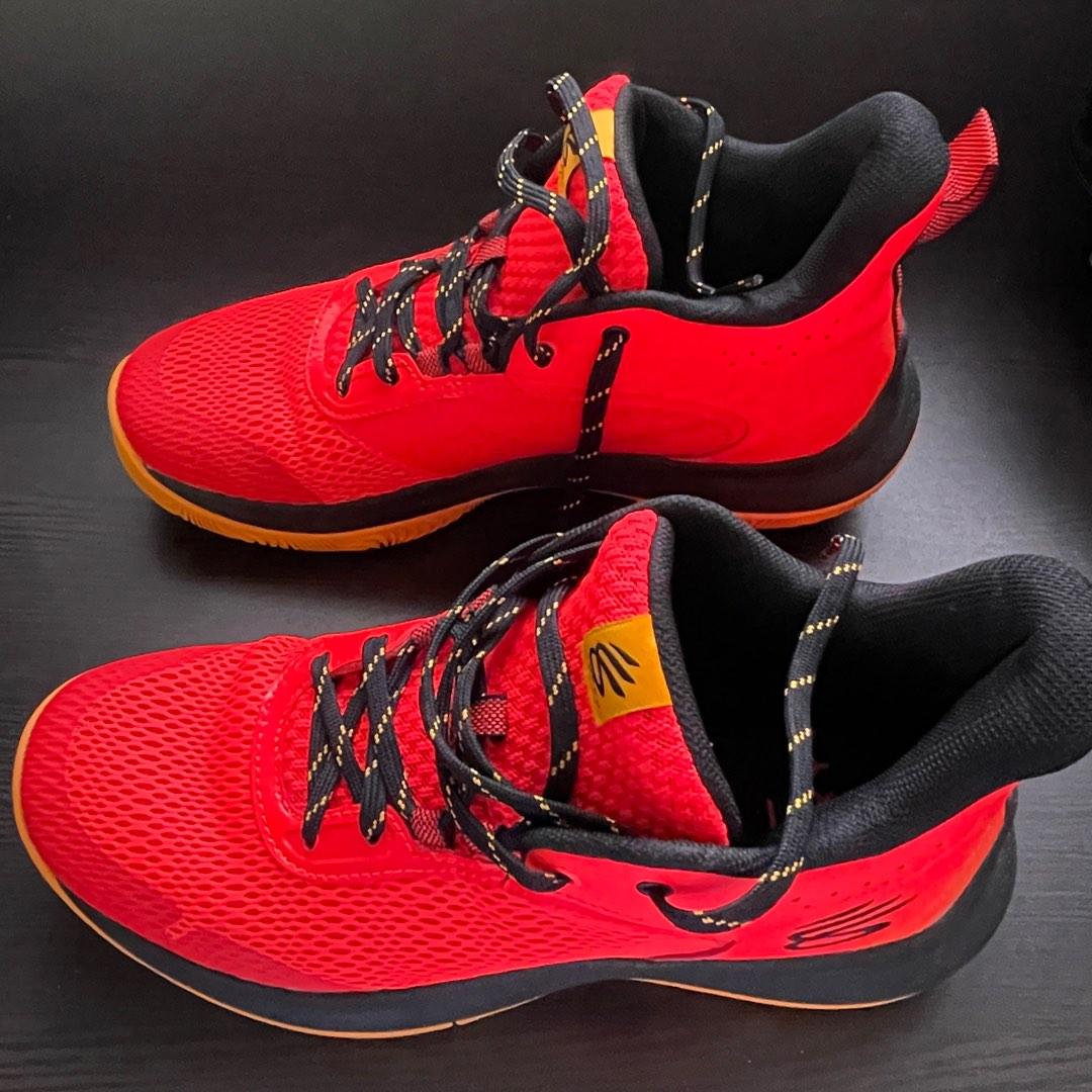 UA 3Z6 Red Curry Basketball 3Zer0 6 3zero6