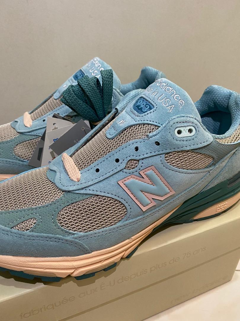 US9.5 UK9 New Balance x Joe Freshgoods 993 Arctic Blue Men s Fashion Footwear Sneakers on Carousell