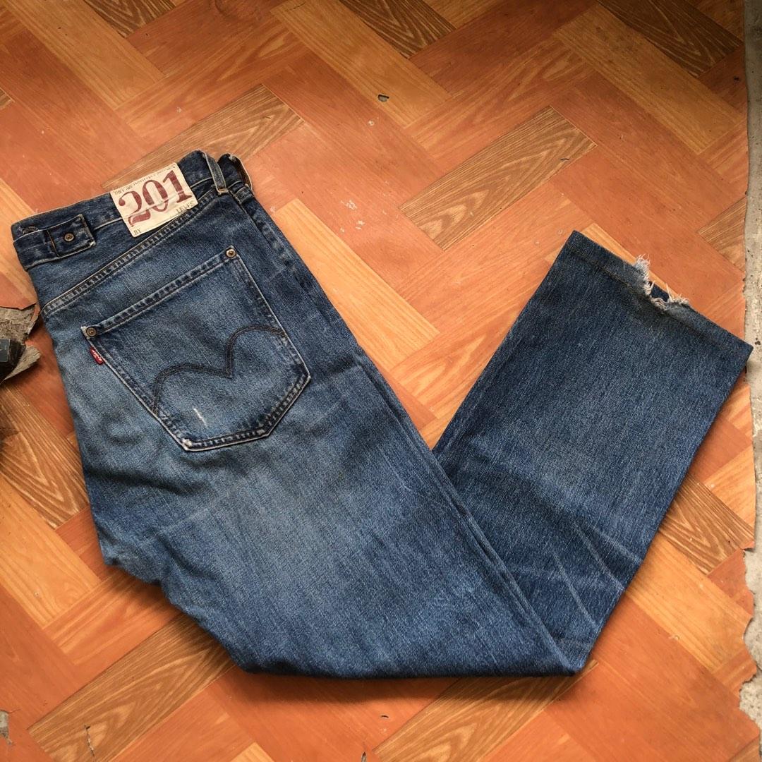 Vintage levi's 201 1920's buckle back, Men's Fashion, Bottoms, Jeans on  Carousell